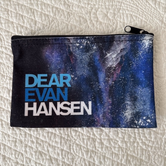 Rare Dear Evan Hansen the Musical Broadway Small Bag Pouch Pencil Case - Picture 1 of 9